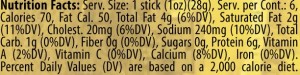 Applewood stick up nutrition facts