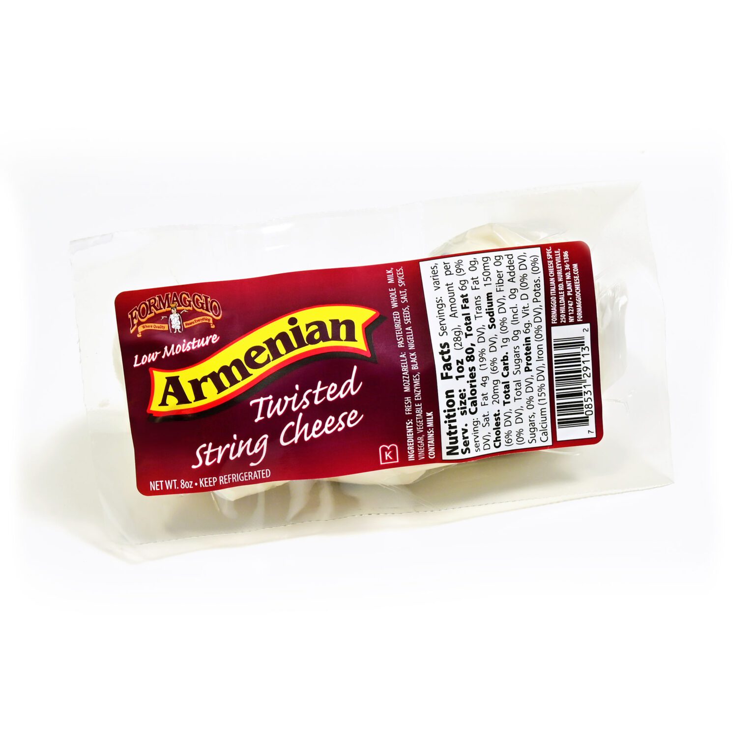 Products – Formaggio Cheese